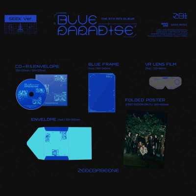 ZEROBASEONE – 5th Album [ BLUE PARADISE ] | OPENED K-POP Album