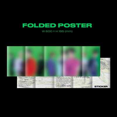 NCT127 3rd Album Sticker [Sticky ver.] | K-POP Album CD