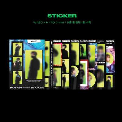 NCT127 3rd Album Sticker [Sticky ver.] | K-POP Album CD