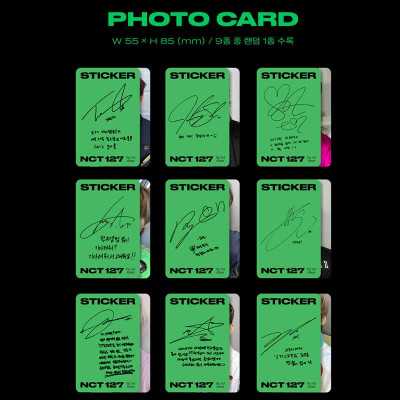NCT127 3rd Album Sticker [Sticky ver.] | K-POP Album CD