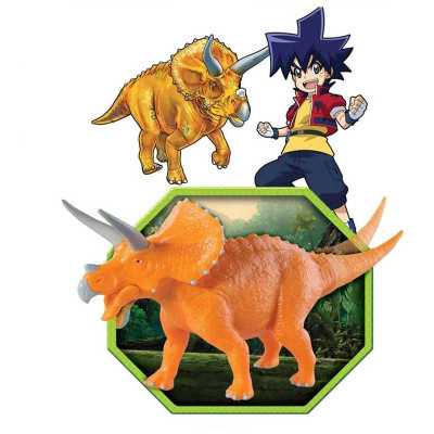 Dino Mecard Action Figure – Triceratops